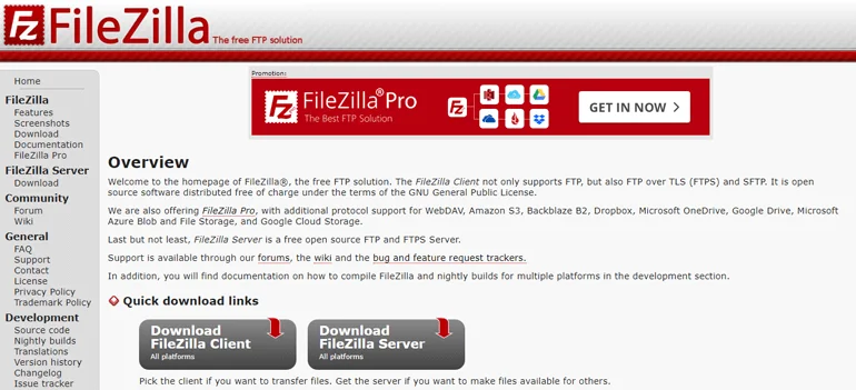 FileZilla