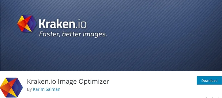 Kraken Image Optimizer Plugin