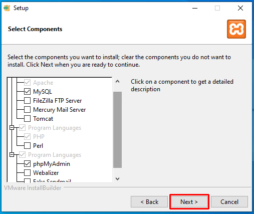 Selecting Components